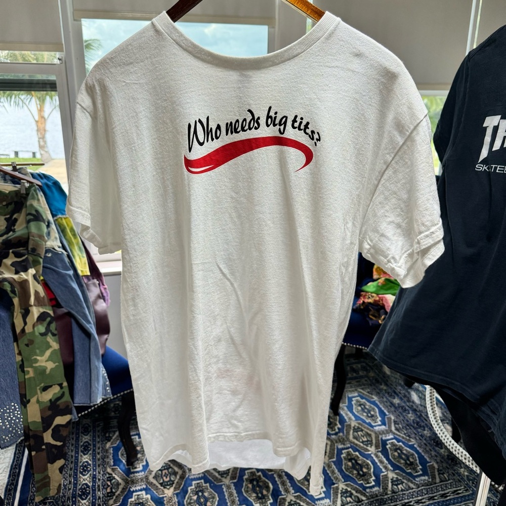 White Graphic Tee